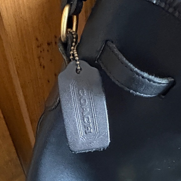 Vintage Coach Black Classic Handle Backpacks - Picture 3 of 5